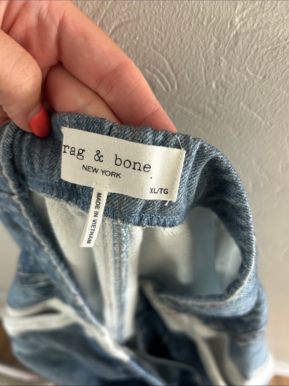 Rag & Bone rb Miramar Terry Wide Jeans in Sport - Picture 7 of 9